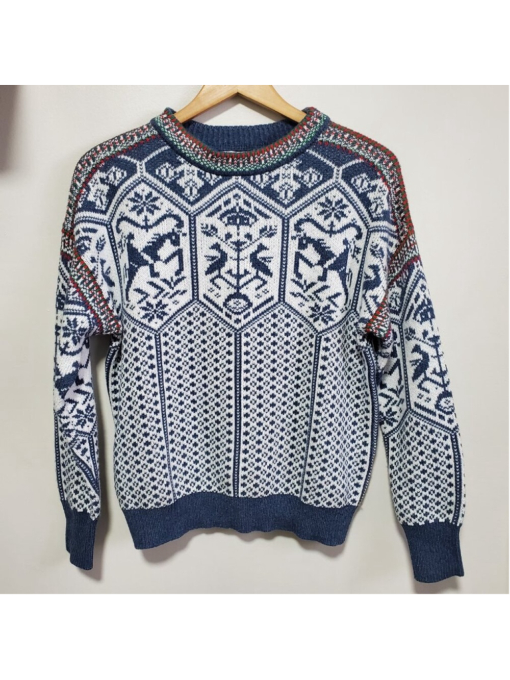 VENTURE RESEARCH GEAR NWT Wool Blend 1994 Lillehammer Nordic Sweater Small Apres - Picture 2 of 13